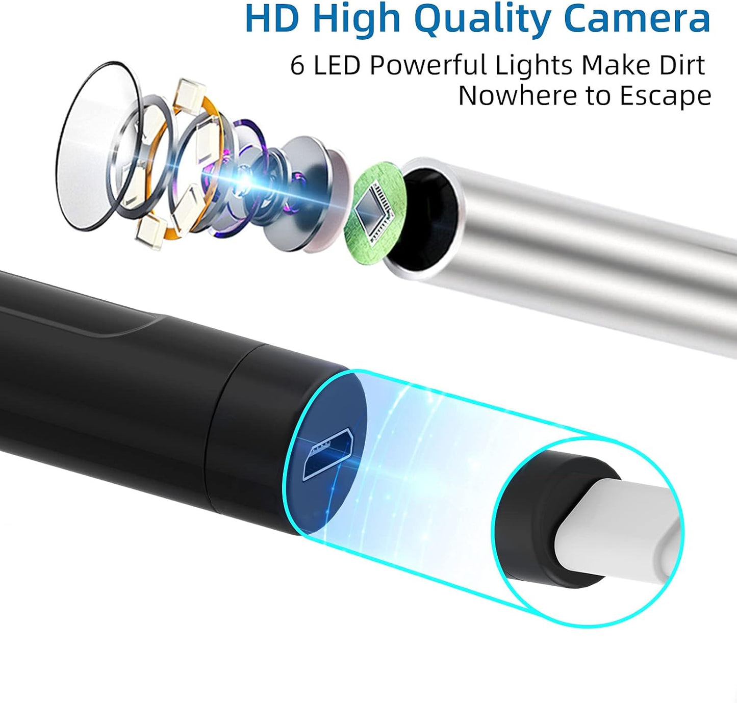 Ear wax Removal Kit with Camera