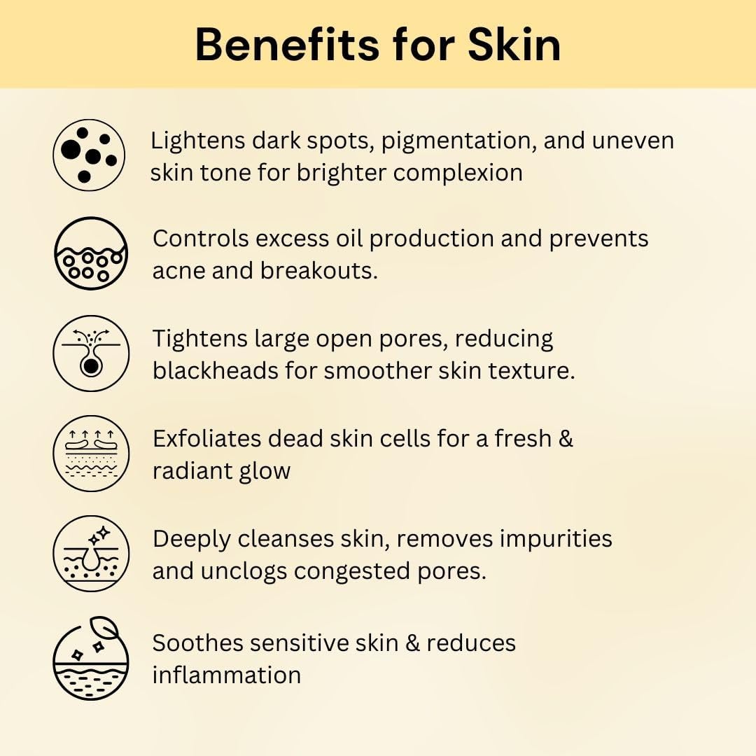 Edit Beauty - 100% Organic Moroccan Face Mask (100g) Made in UAE | Lab Tested | Acne-Free | Skin Detox | Natural Glow