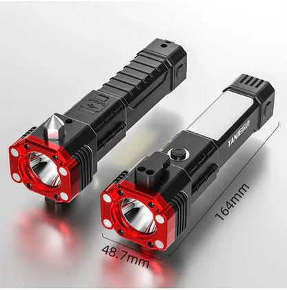 Multifunctional 8 in 1 Portable Bright Torch