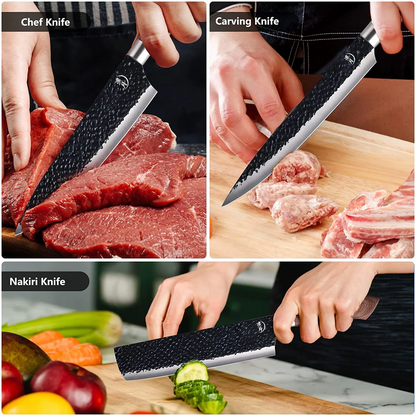 5pc kitchen knife set